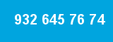 932 645 76 74 932 645 76 74